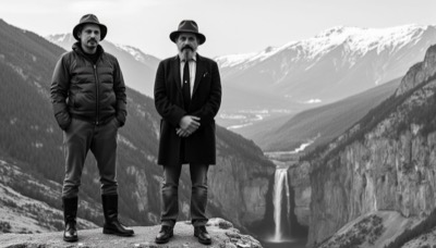 AI-generated film still from Me-Me exploring identity and unlived destinies in Milan